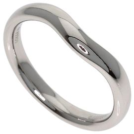 Tiffany & Co. Platinum Curved Band Ring Other
