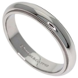 Tiffany & Co. Milgrain Platinum Band Ring Other
