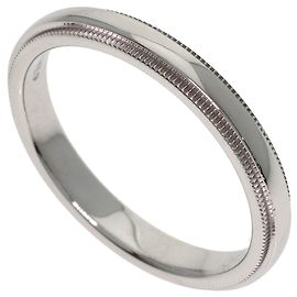 Tiffany & Co. Milgrain Platinum Band Ring Other