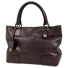 Sac cabas Loewe Amazona Fusta Marron