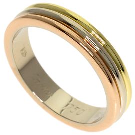 Cartier Three-Color 18K Gold Band Ring Other