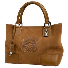 Sac cabas Loewe Amazona Fusta Marron