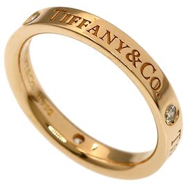 Anillo Tiffany & Co. Flat Band 3-Diamond Otro