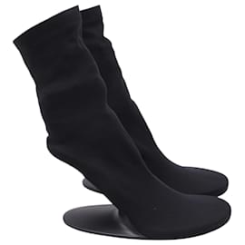 Balenciaga Stage Sock Boots in Black Polyamide Black