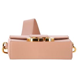 Bolsa Dior Micro 30 Montaigne Flap em couro de bezerro rosa Outro