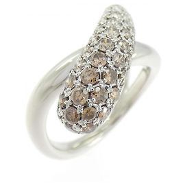Autre Marque Kashikey Platinum Diamantring Silber