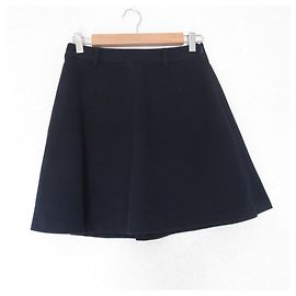 Autre Marque Jupe évasée extensible 23ku GOLF Bleu Bleu Marine
