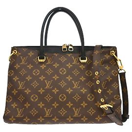 Louis Vuitton Pallas Monogram MM Castaño