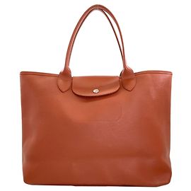 Borsa tote Longchamp Le Pliage Marrone