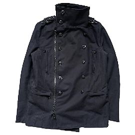 Abrigo militar Balmain SS12 Negro Azul
