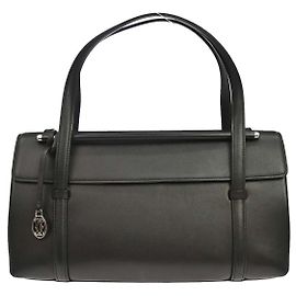 Cartier Cabochon Leather Black