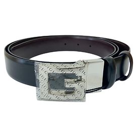 Gucci G-belt 211563 Brown Black Brown Black