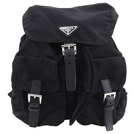 Zaino in nylon Prada BZ2811 Nero