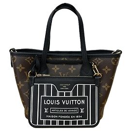 Sac cabas Louis Vuitton Neverfull Inside Out BB Marron