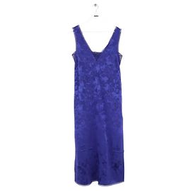 Zadig & Voltaire Kleid aus blauer Seide S Blau