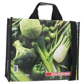 Sac cabas BALENCIAGA Antwerp en cuir 2way Vert Argent 787982 Auth mr2691V Argenté Vert