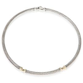 Collana Metro in oro giallo e argento sterling David Yurman Altro