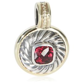 Pingente Albion em ouro amarelo e prata de lei com granada David Yurman Outro