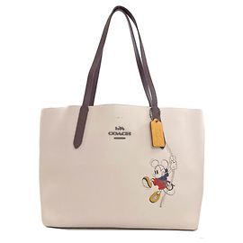 Sac cabas Coach 3740 Collaboration Disney Blanc
