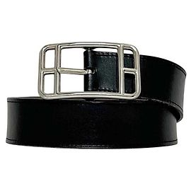 Hermès Ceinture en cuir Cap Cod Hermes Marron Noir