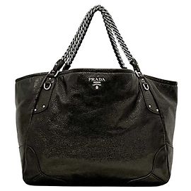 Sac cabas Prada Chain marron Marron