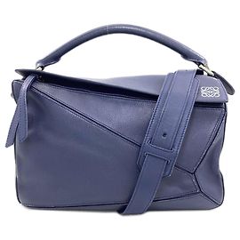 Borsa 2-Way Loewe Puzzle Blu navy