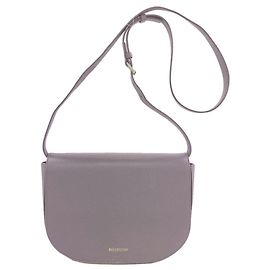 Bolsa de ombro em couro cinza Balenciaga Marrom