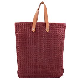 Hermès Hermes Amedaba GM Handbag Dark red