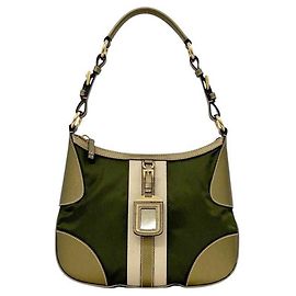 Bolsa de Ombro Prada Verde Khaki Verde Caqui