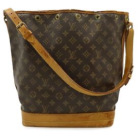 Sac à épaule Louis Vuitton Monogram Noe Marron Autre