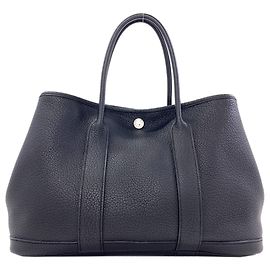 Hermès Hermes Garden Party TPM Handbag Black
