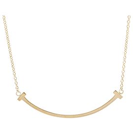 Tiffany & Co Collier Tiffany T Smile de petite taille Doré