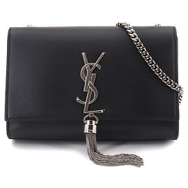 Saint Laurent Kate Small Chain Shoulder Handbag Black