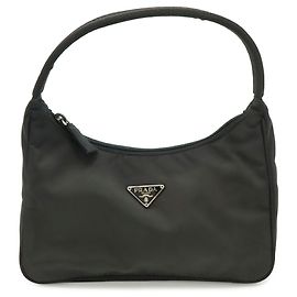 Prada Triangle Sport Handbag Pouch Black