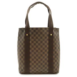 Borsa Tote Louis Vuitton Damier Cabas Bobour Marrone