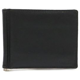 Prada Saffiano Bi-fold Wallet Black