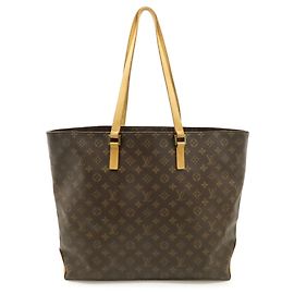 Bolso Tote Louis Vuitton Monogram Cabas Alto Castaño