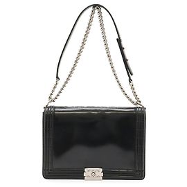Borsa a Spalla Chanel Boy Matelassé Nero