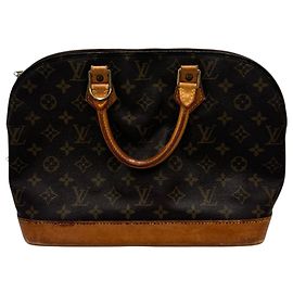 Louis Vuitton Vintage Alma Monogram Canvas PM Marron