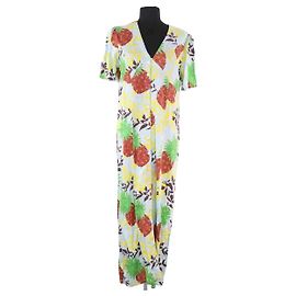 Autre Marque AML Paris Blue Silk Dress Blue