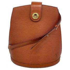 Sac à épaule Louis Vuitton Epi Cluny Marron