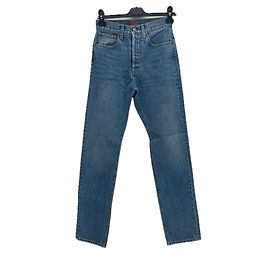 Jean Paul Gaultier AFLALO Vaqueros de algodón azul Azul