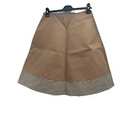 Jupe en coton marron Baum und Pferdgarten Taille 36 Marron