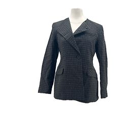 Dagmar Blazer gris à rayures Grey