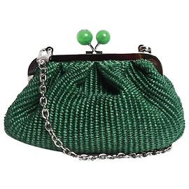 Weekend Max Mara Green Pasticcino clutch bag Green