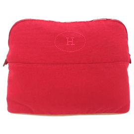 Hermès Hermes Bolide Pouch GM Roja