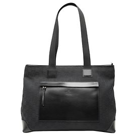 Gucci Black GG Canvas Tote Black