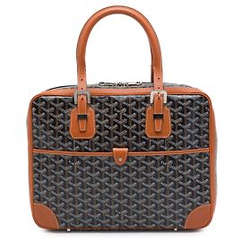 Goyard Black Goyardine Ambassade PM Black