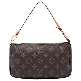 Louis Vuitton Pochette Accessoires Marron Monogram Marron