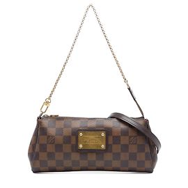 Louis Vuitton Marrom Damier Ebene Eva Marrom